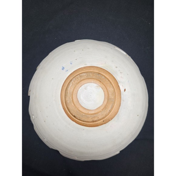 Art Pottery Figural Flowers Bowl - Picture 2 of 6